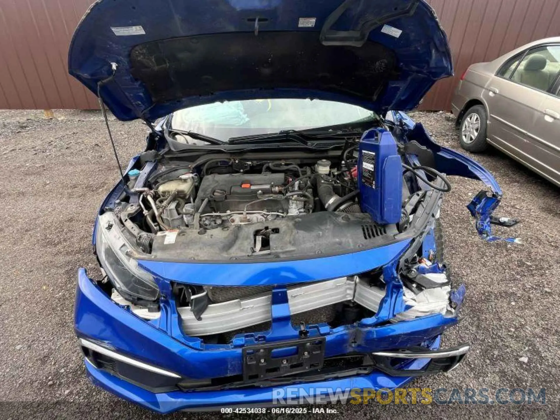 10 Photograph of a damaged car 2HGFC2F66KH520311 HONDA CIVIC 2019