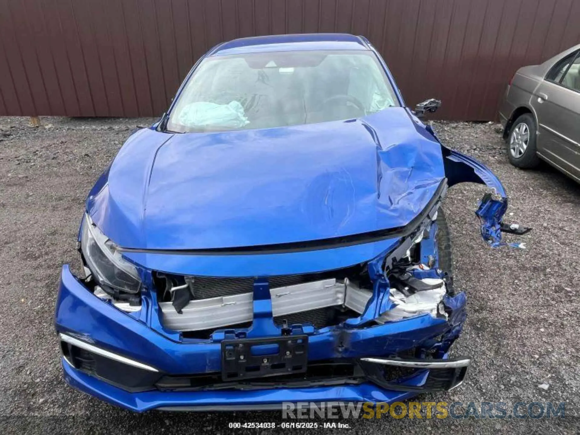 6 Photograph of a damaged car 2HGFC2F66KH520311 HONDA CIVIC 2019
