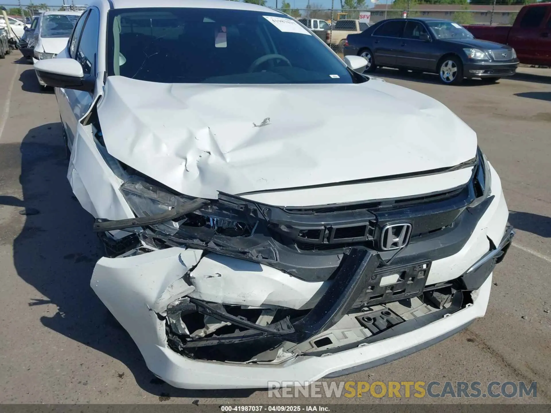 6 Photograph of a damaged car 2HGFC2F66KH522186 HONDA CIVIC 2019