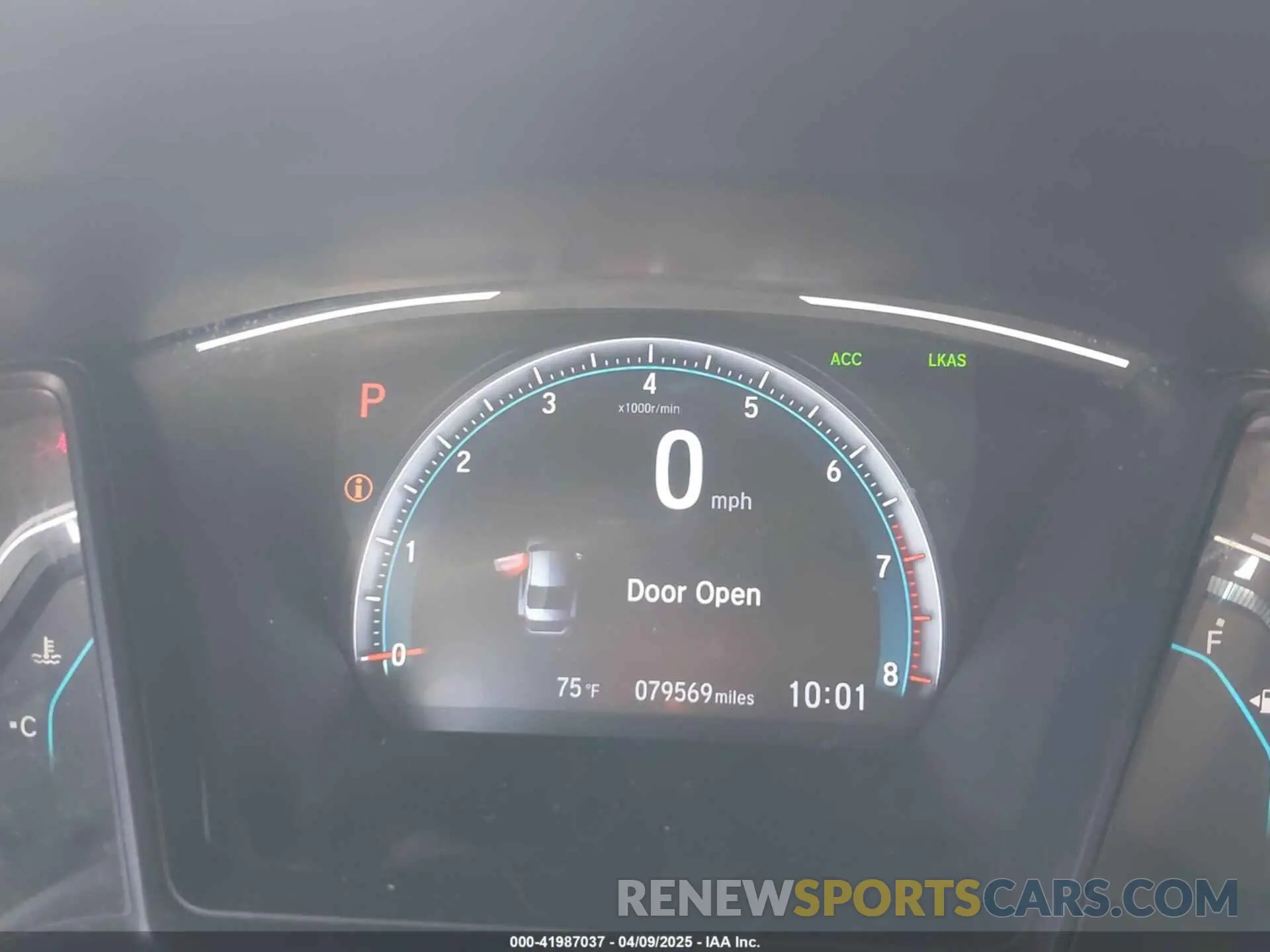 7 Photograph of a damaged car 2HGFC2F66KH522186 HONDA CIVIC 2019