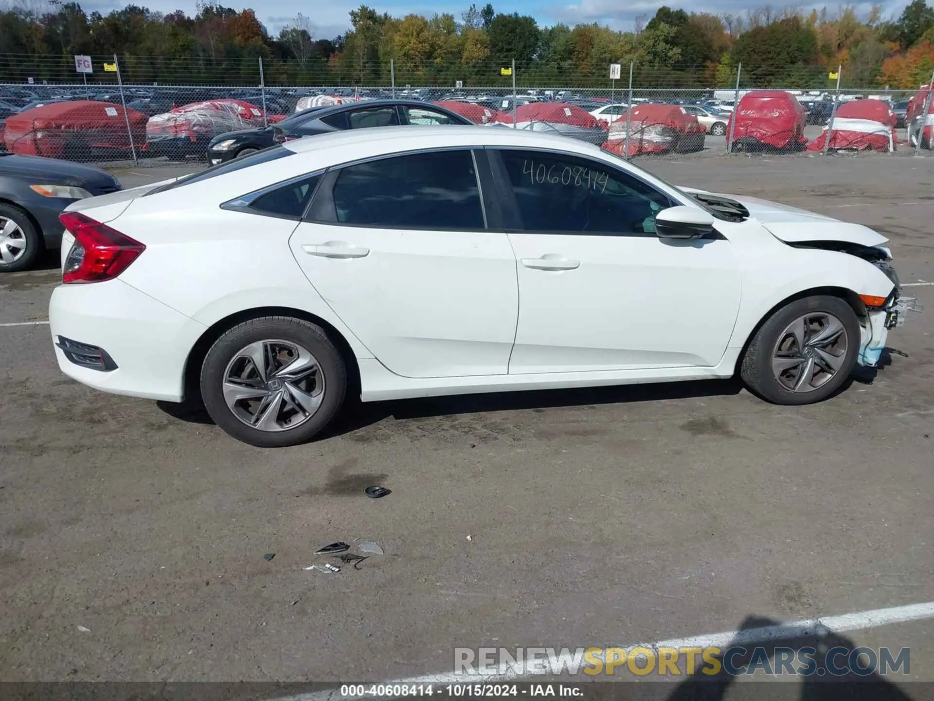 14 Photograph of a damaged car 2HGFC2F66KH533012 HONDA CIVIC 2019