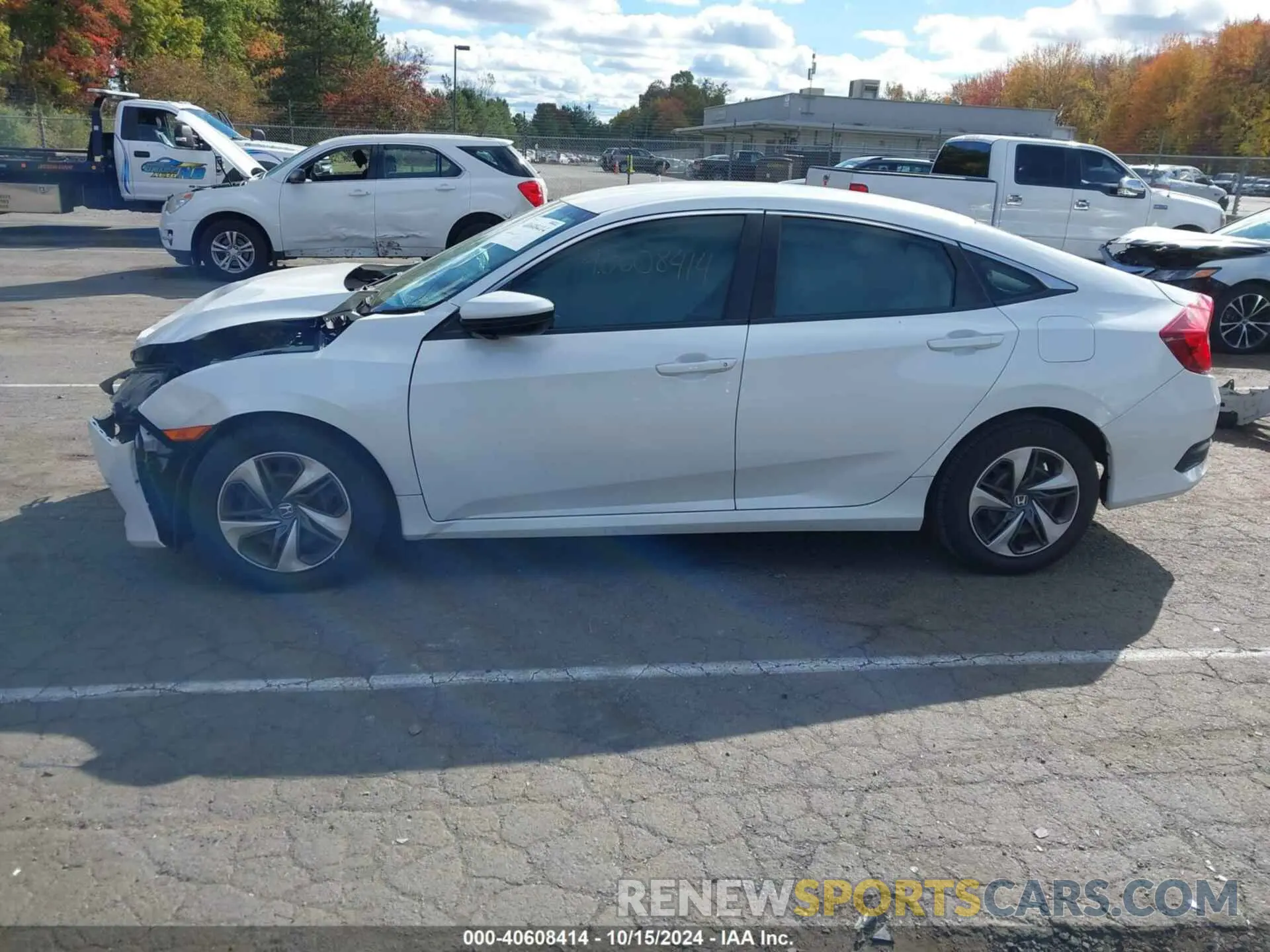 15 Photograph of a damaged car 2HGFC2F66KH533012 HONDA CIVIC 2019