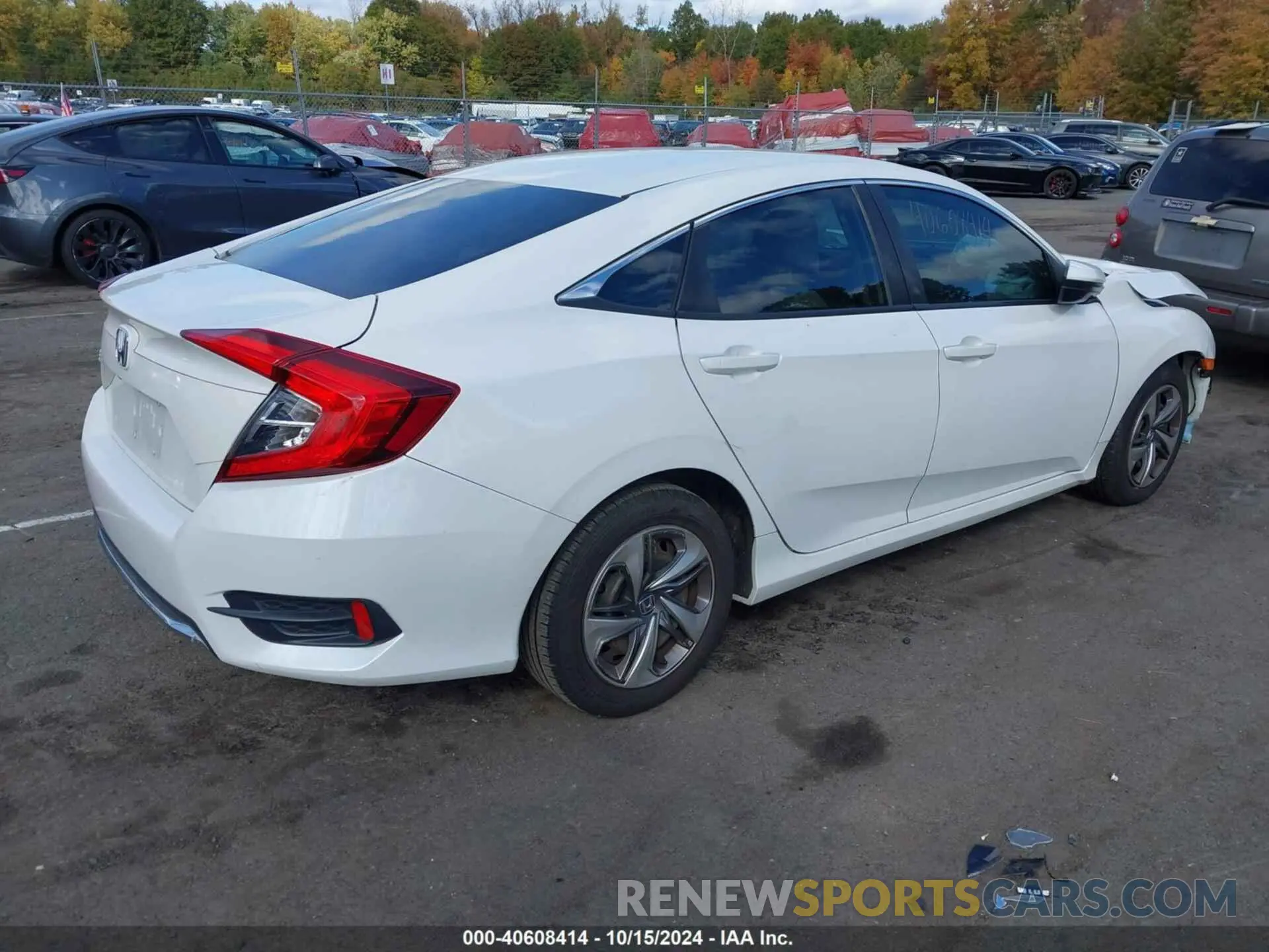 4 Photograph of a damaged car 2HGFC2F66KH533012 HONDA CIVIC 2019