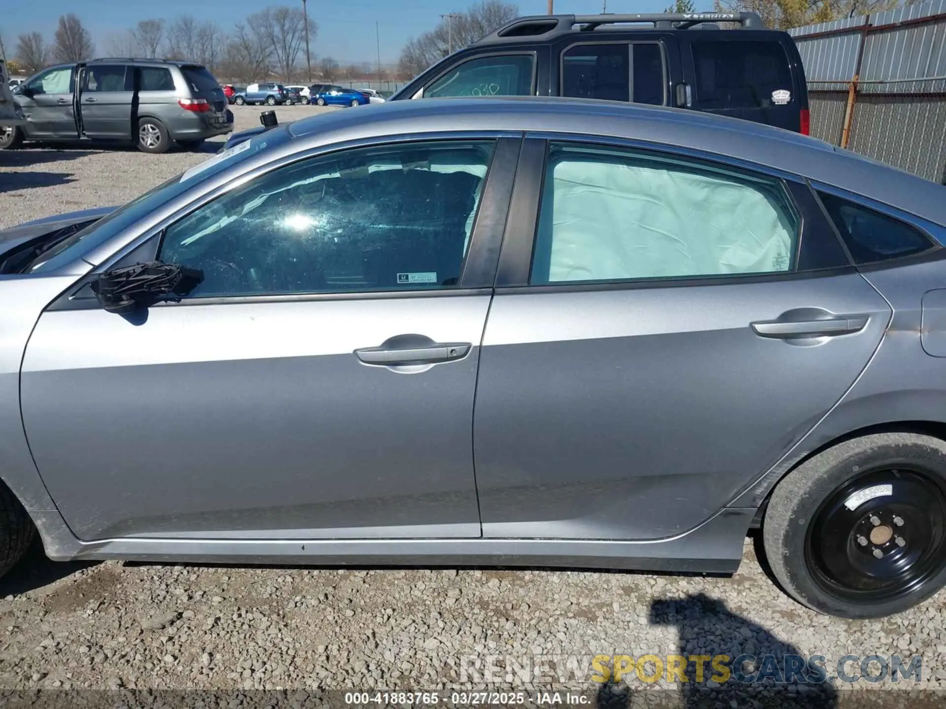 14 Photograph of a damaged car 2HGFC2F66KH543815 HONDA CIVIC 2019