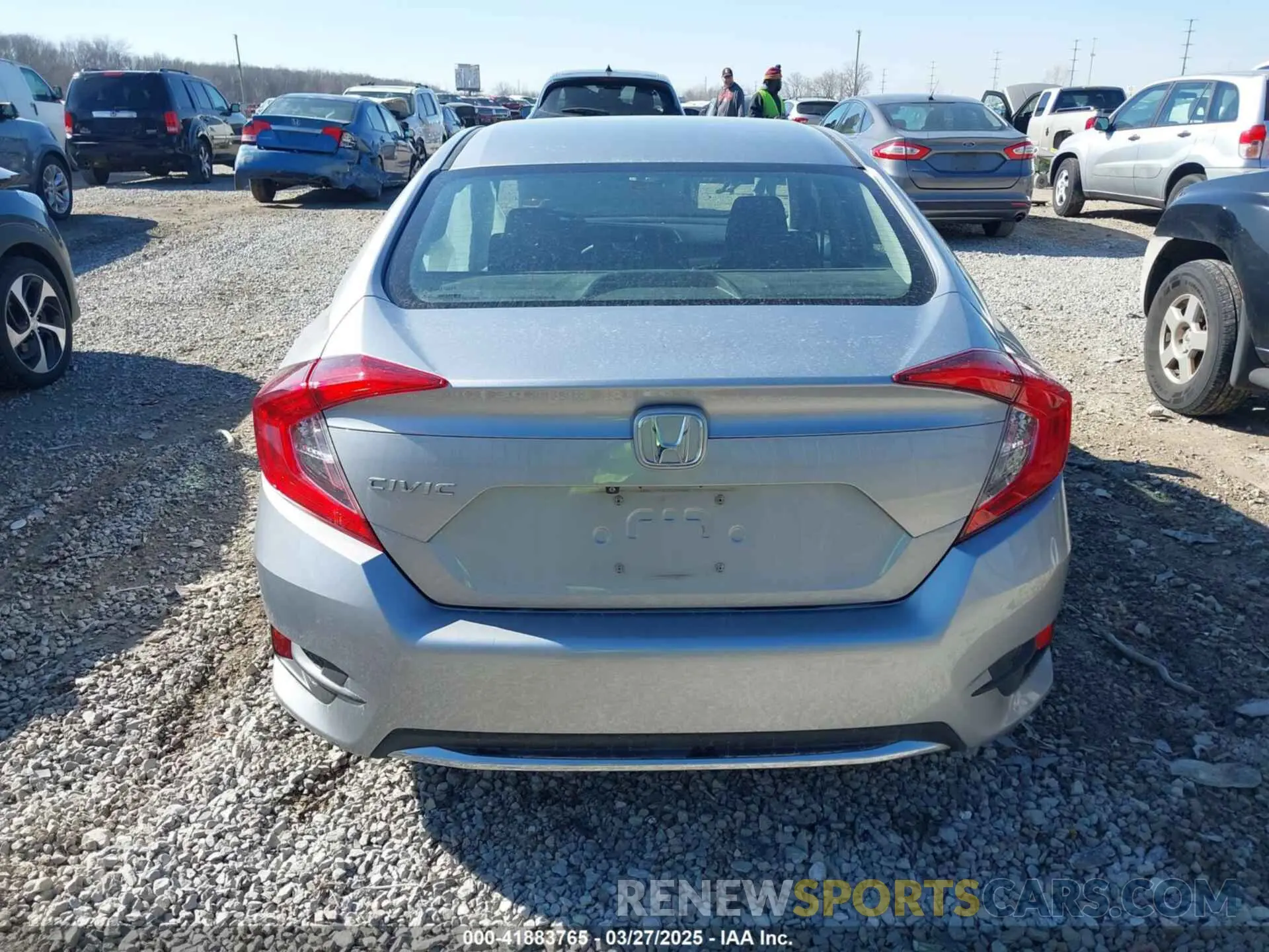 16 Photograph of a damaged car 2HGFC2F66KH543815 HONDA CIVIC 2019