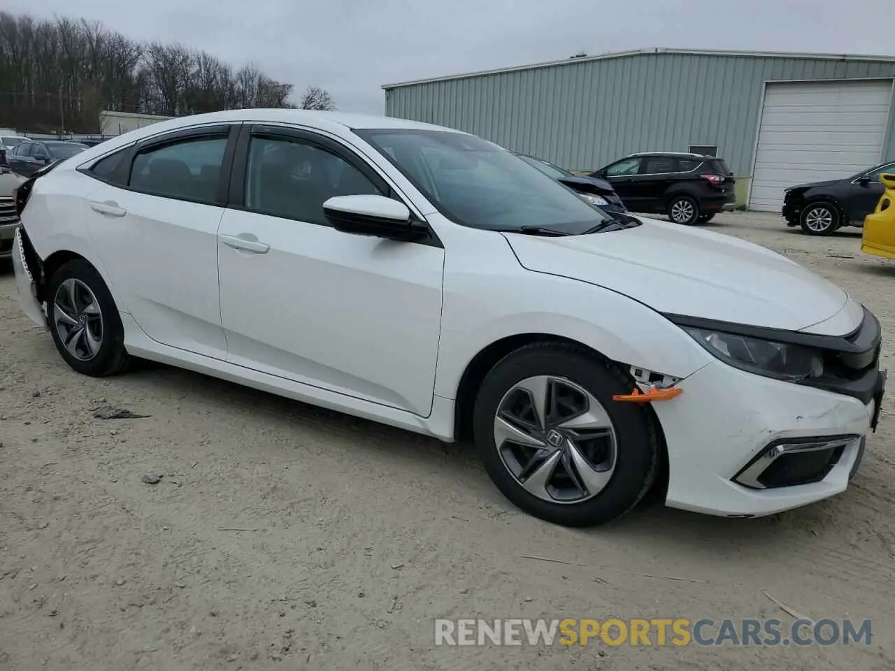 4 Photograph of a damaged car 2HGFC2F66KH546097 HONDA CIVIC 2019