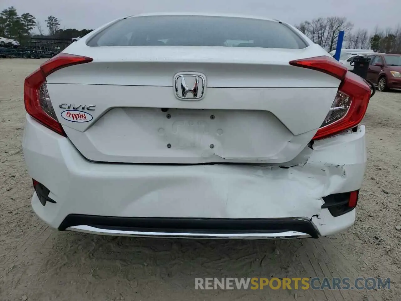 6 Photograph of a damaged car 2HGFC2F66KH546097 HONDA CIVIC 2019