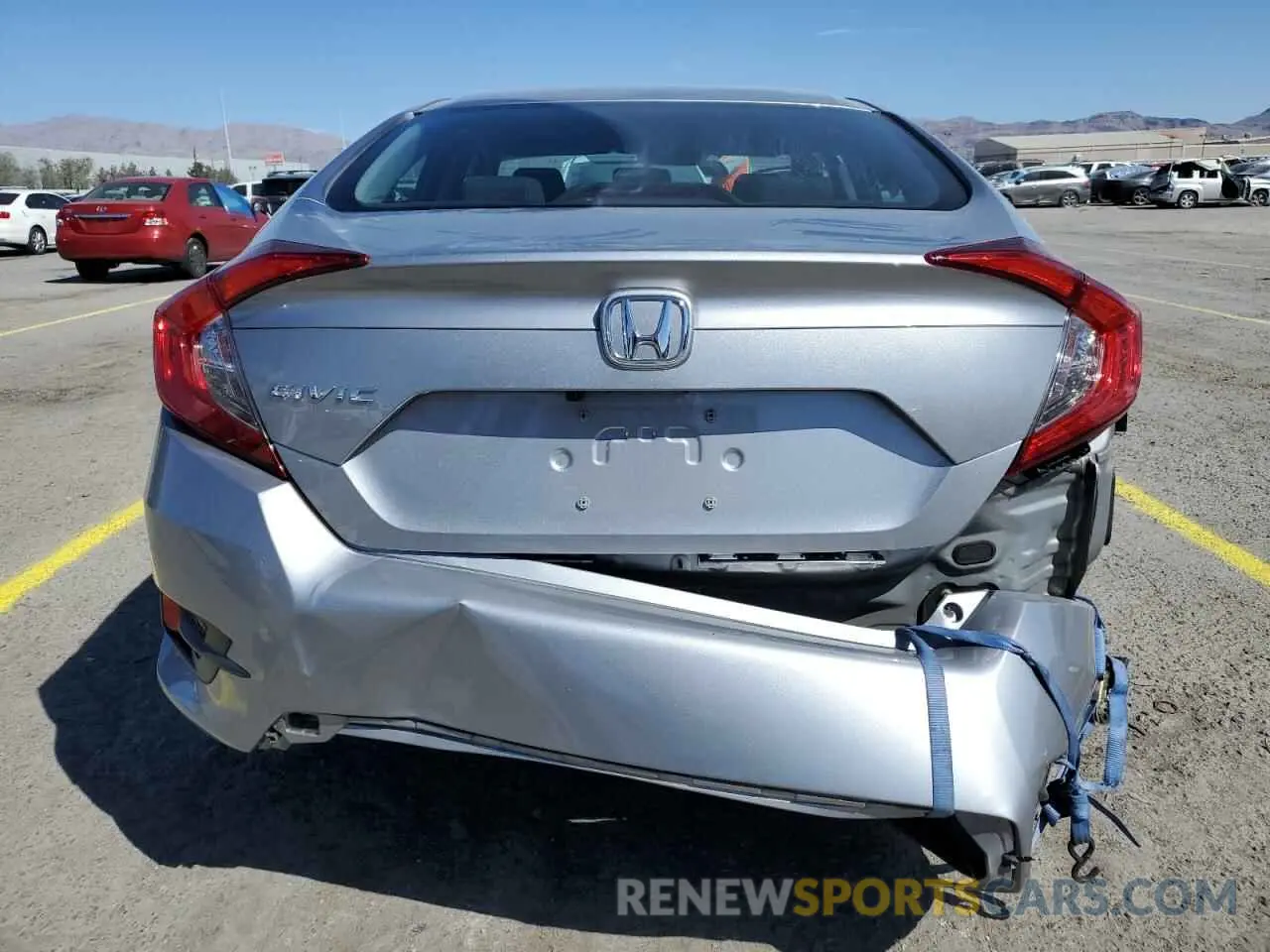 6 Photograph of a damaged car 2HGFC2F66KH548402 HONDA CIVIC 2019