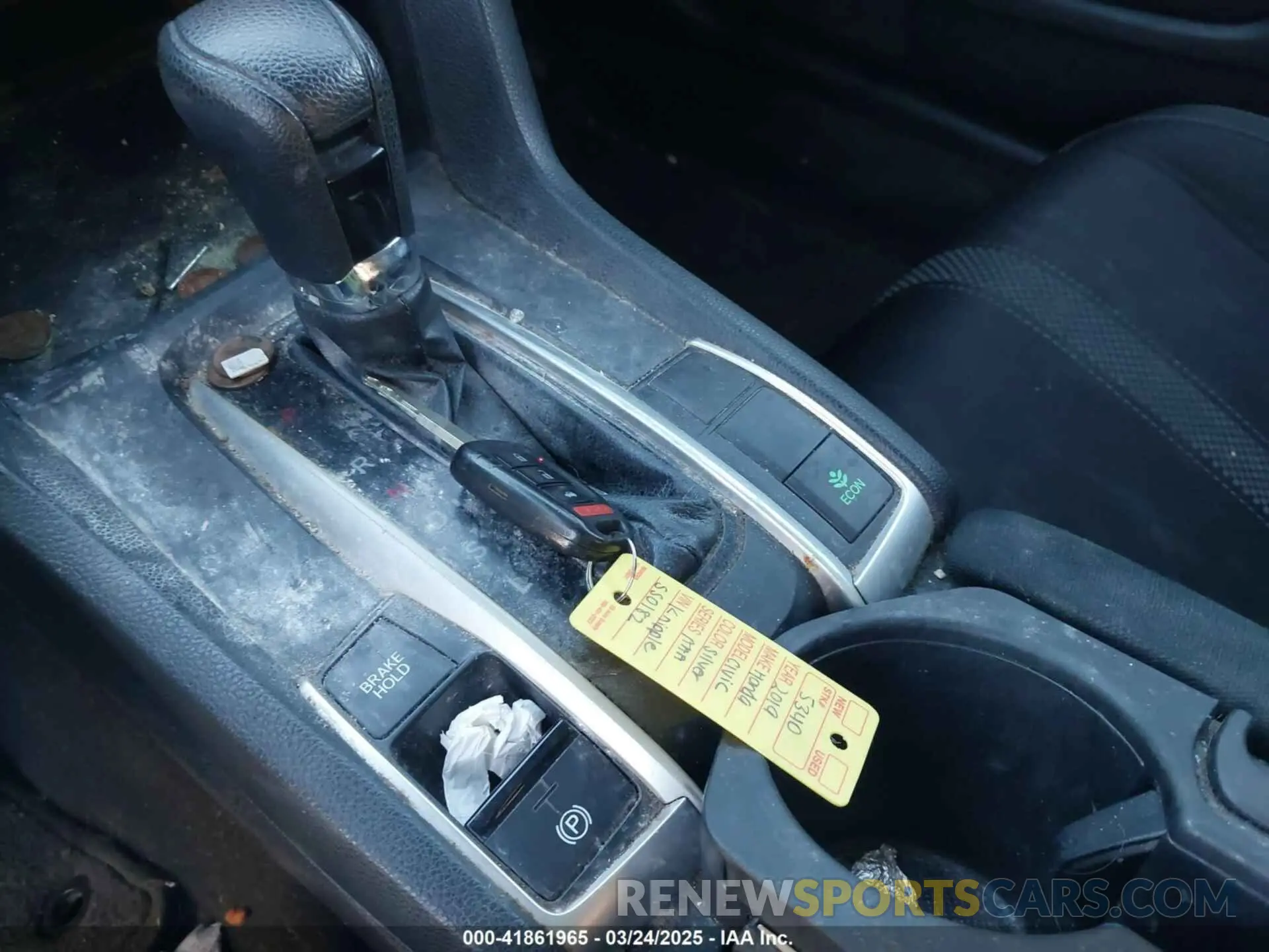 11 Photograph of a damaged car 2HGFC2F66KH550182 HONDA CIVIC 2019