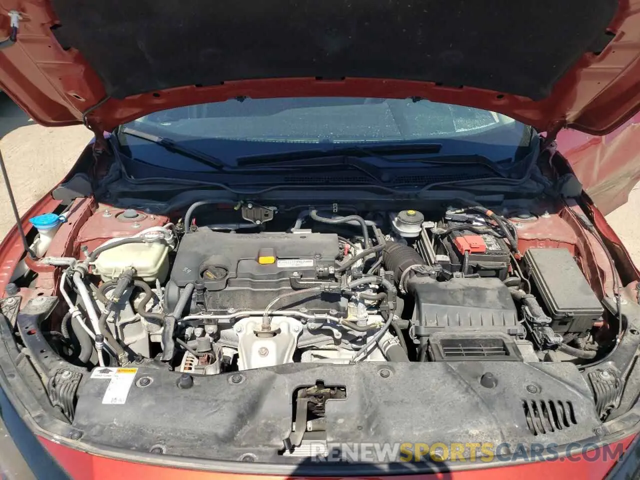 11 Photograph of a damaged car 2HGFC2F66KH552286 HONDA CIVIC 2019
