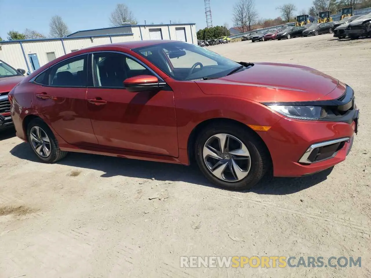 4 Photograph of a damaged car 2HGFC2F66KH552286 HONDA CIVIC 2019
