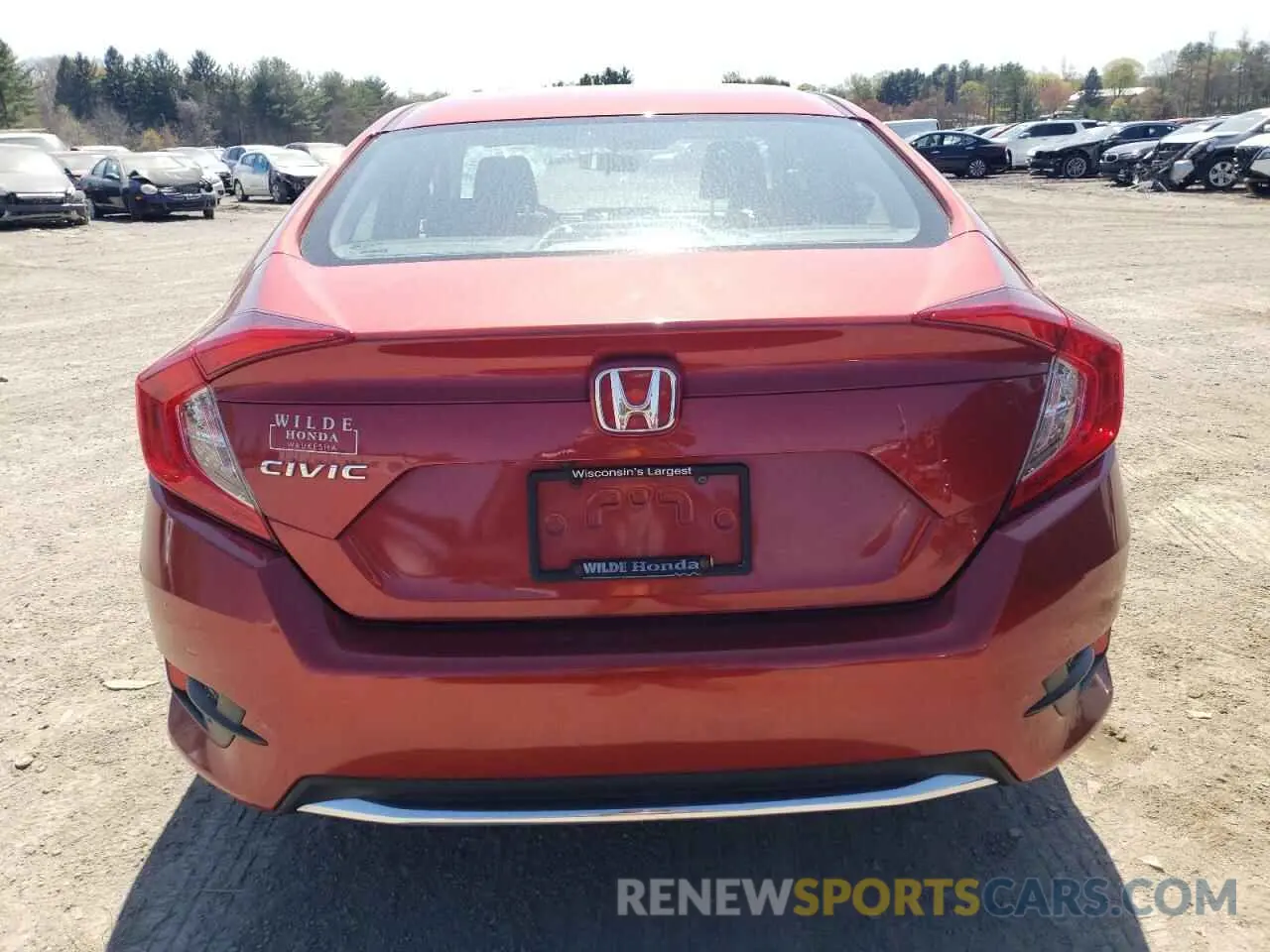 6 Photograph of a damaged car 2HGFC2F66KH552286 HONDA CIVIC 2019