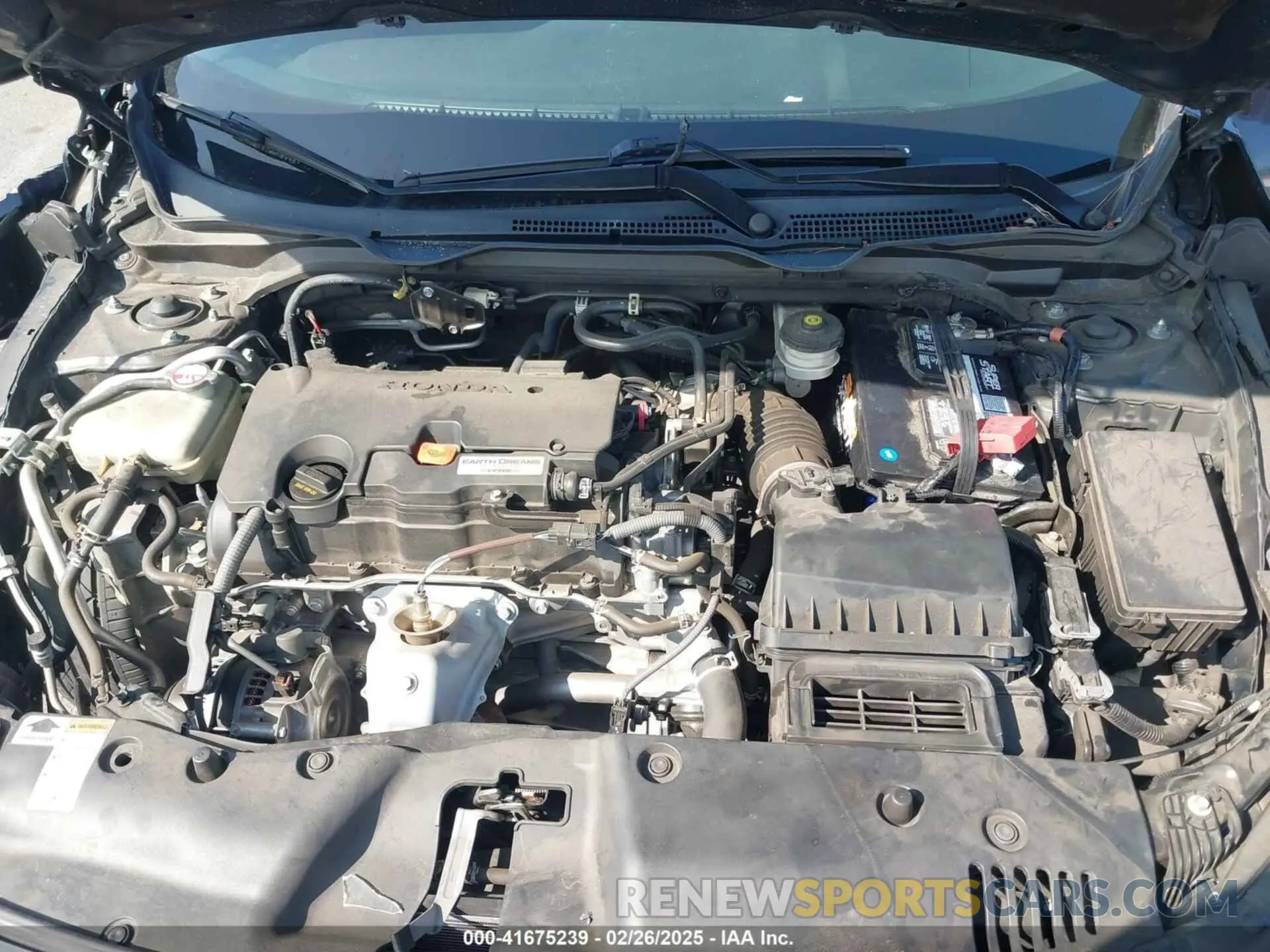 10 Photograph of a damaged car 2HGFC2F66KH564003 HONDA CIVIC 2019