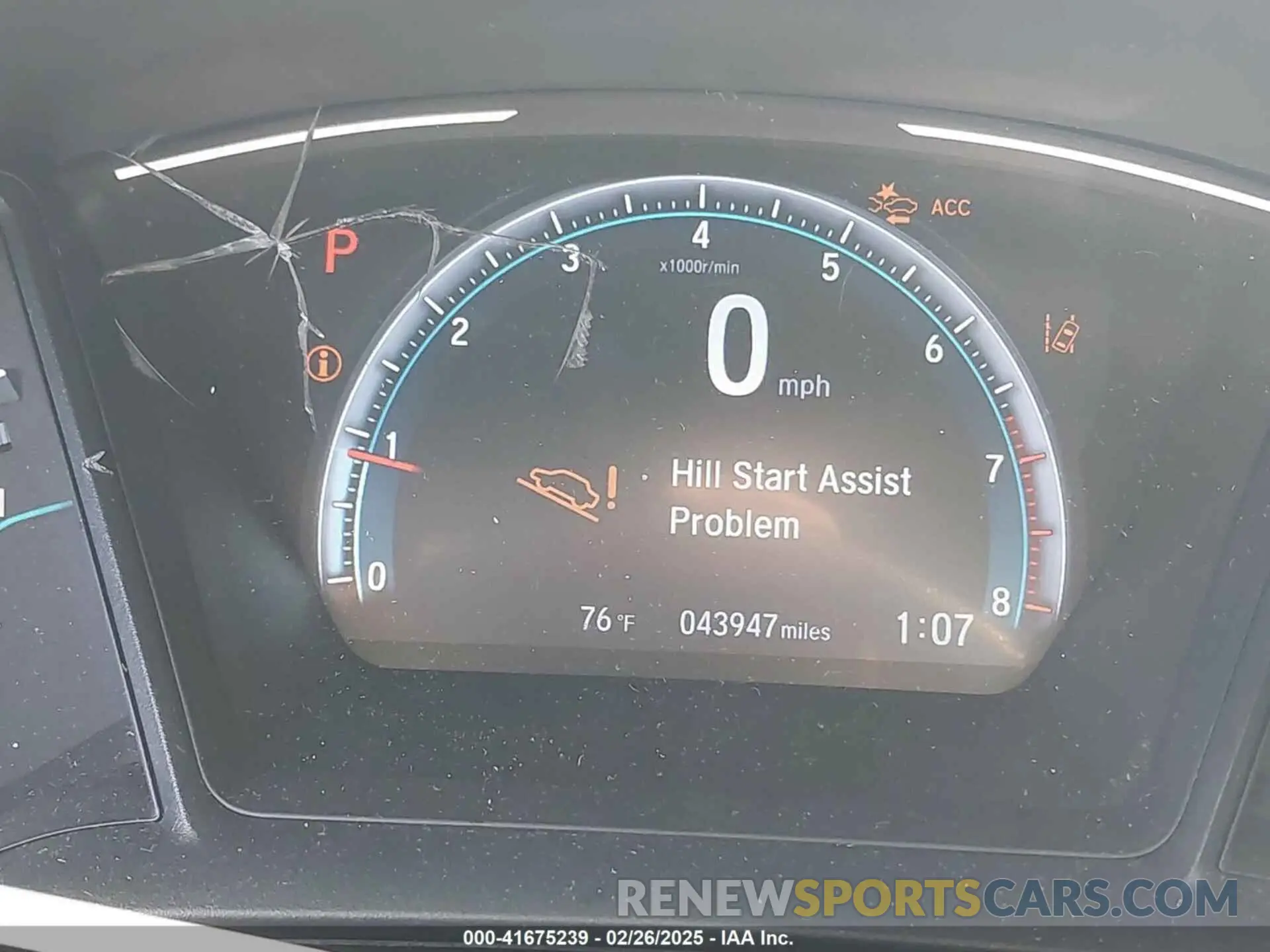 7 Photograph of a damaged car 2HGFC2F66KH564003 HONDA CIVIC 2019