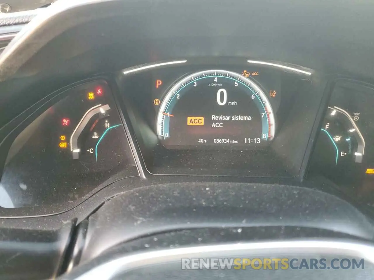 9 Photograph of a damaged car 2HGFC2F66KH567841 HONDA CIVIC 2019