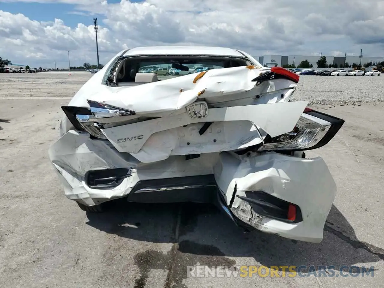 6 Photograph of a damaged car 2HGFC2F66KH576488 HONDA CIVIC 2019