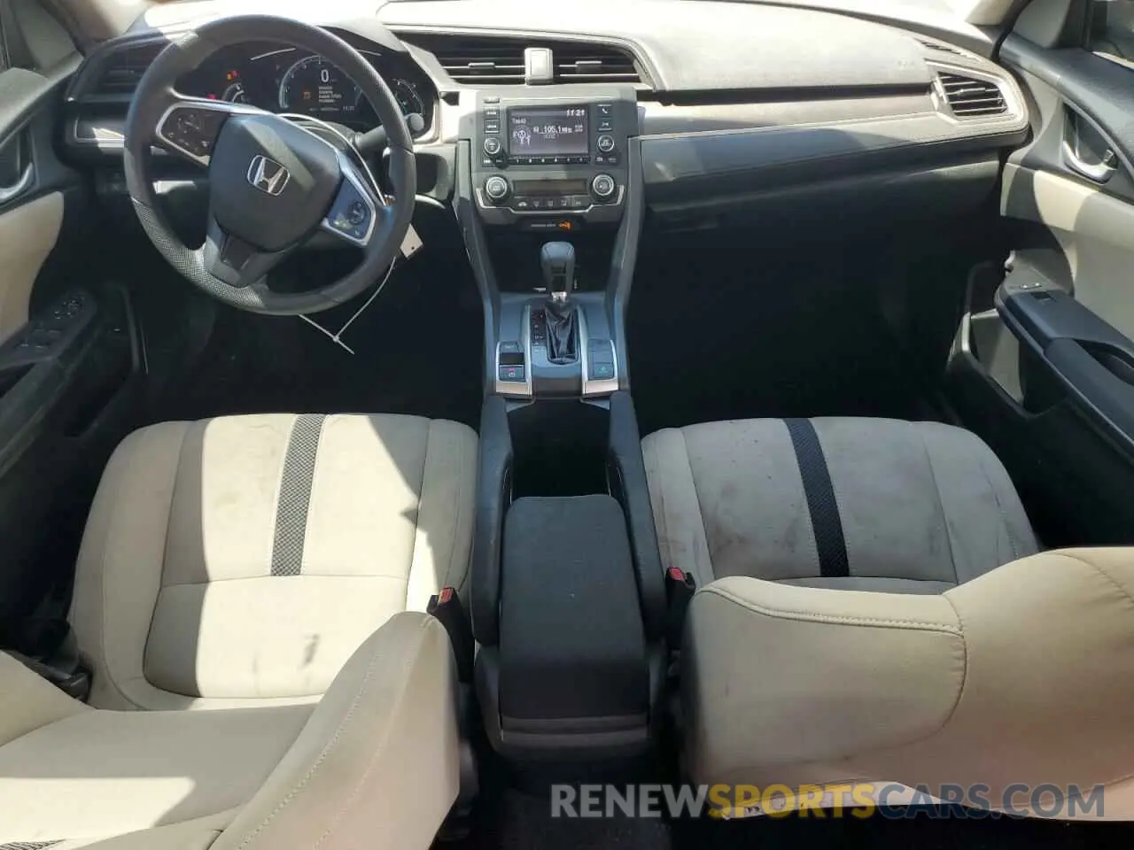 8 Photograph of a damaged car 2HGFC2F66KH576488 HONDA CIVIC 2019