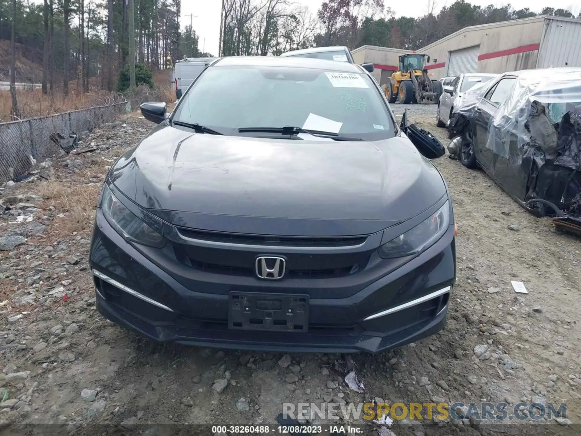 12 Photograph of a damaged car 2HGFC2F66KH579147 HONDA CIVIC 2019