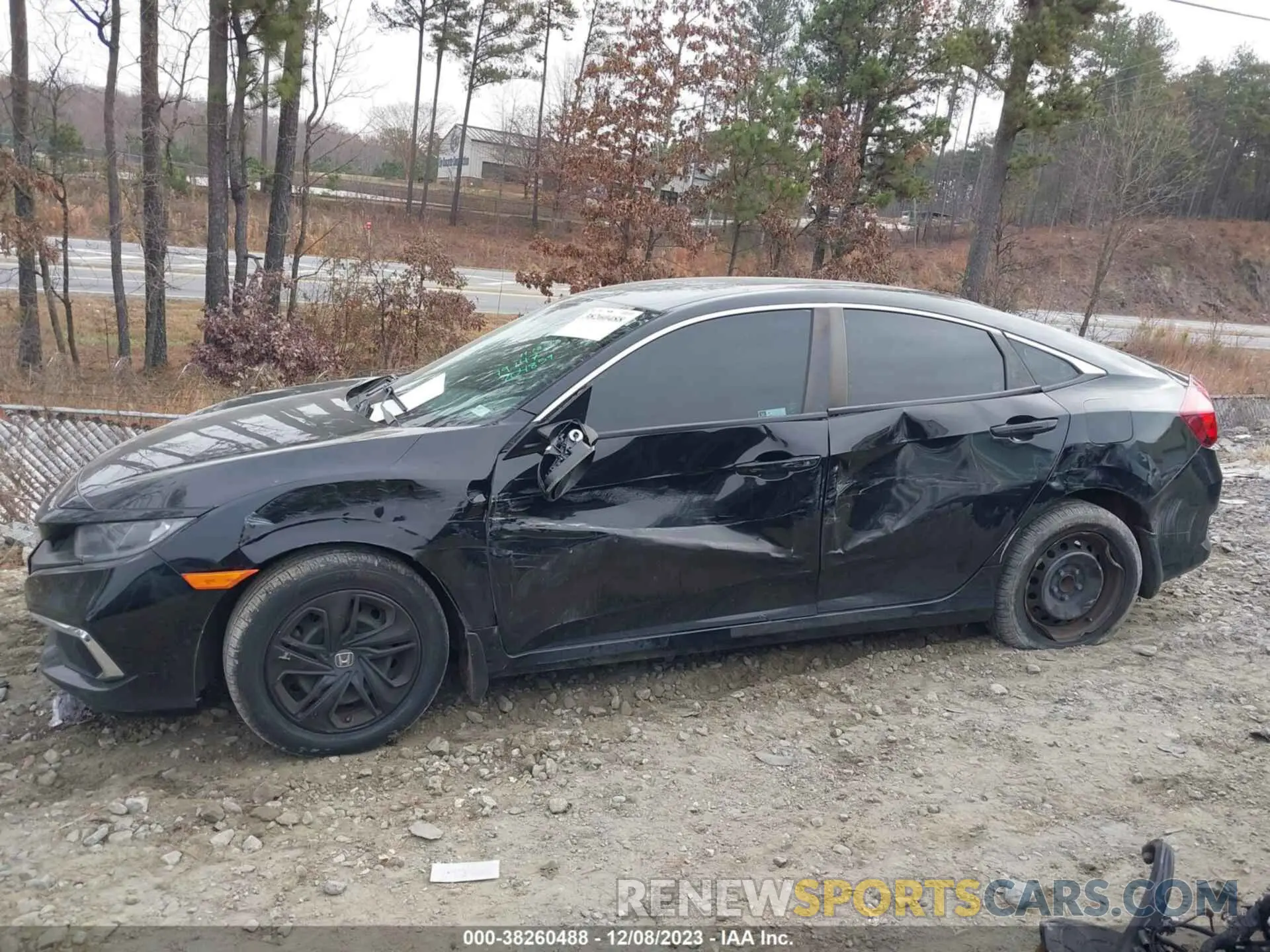 14 Photograph of a damaged car 2HGFC2F66KH579147 HONDA CIVIC 2019