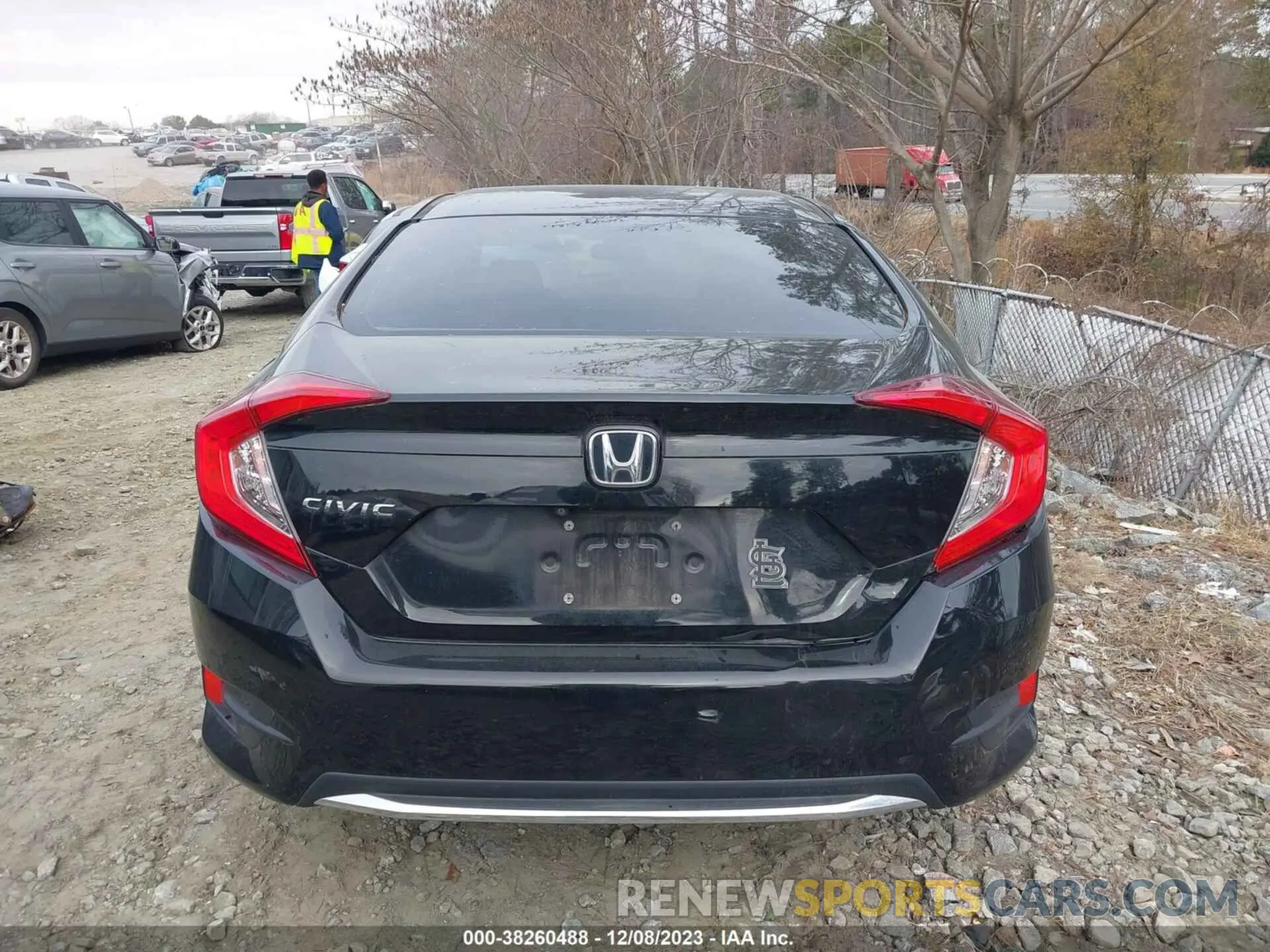 16 Photograph of a damaged car 2HGFC2F66KH579147 HONDA CIVIC 2019