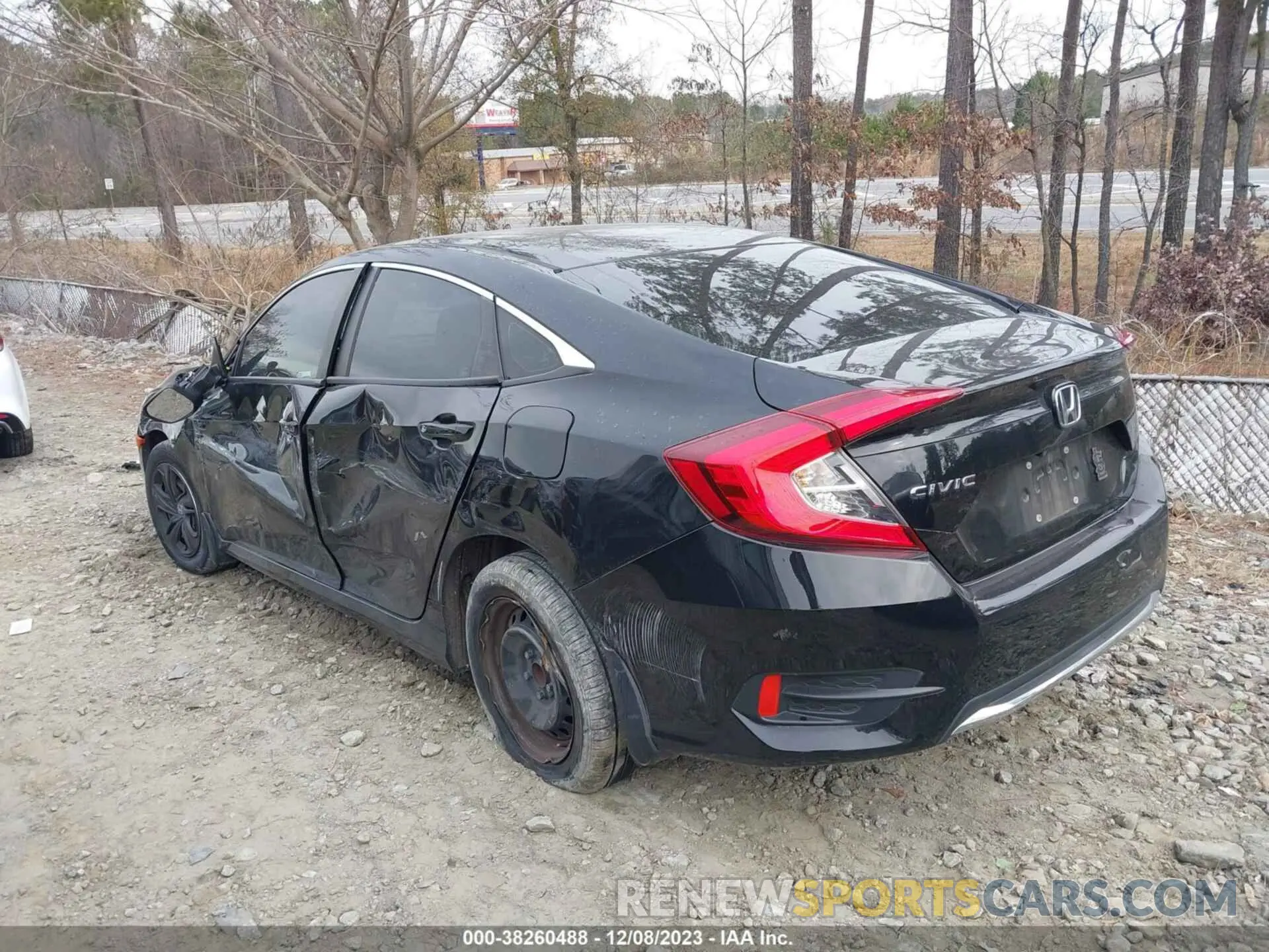 3 Photograph of a damaged car 2HGFC2F66KH579147 HONDA CIVIC 2019