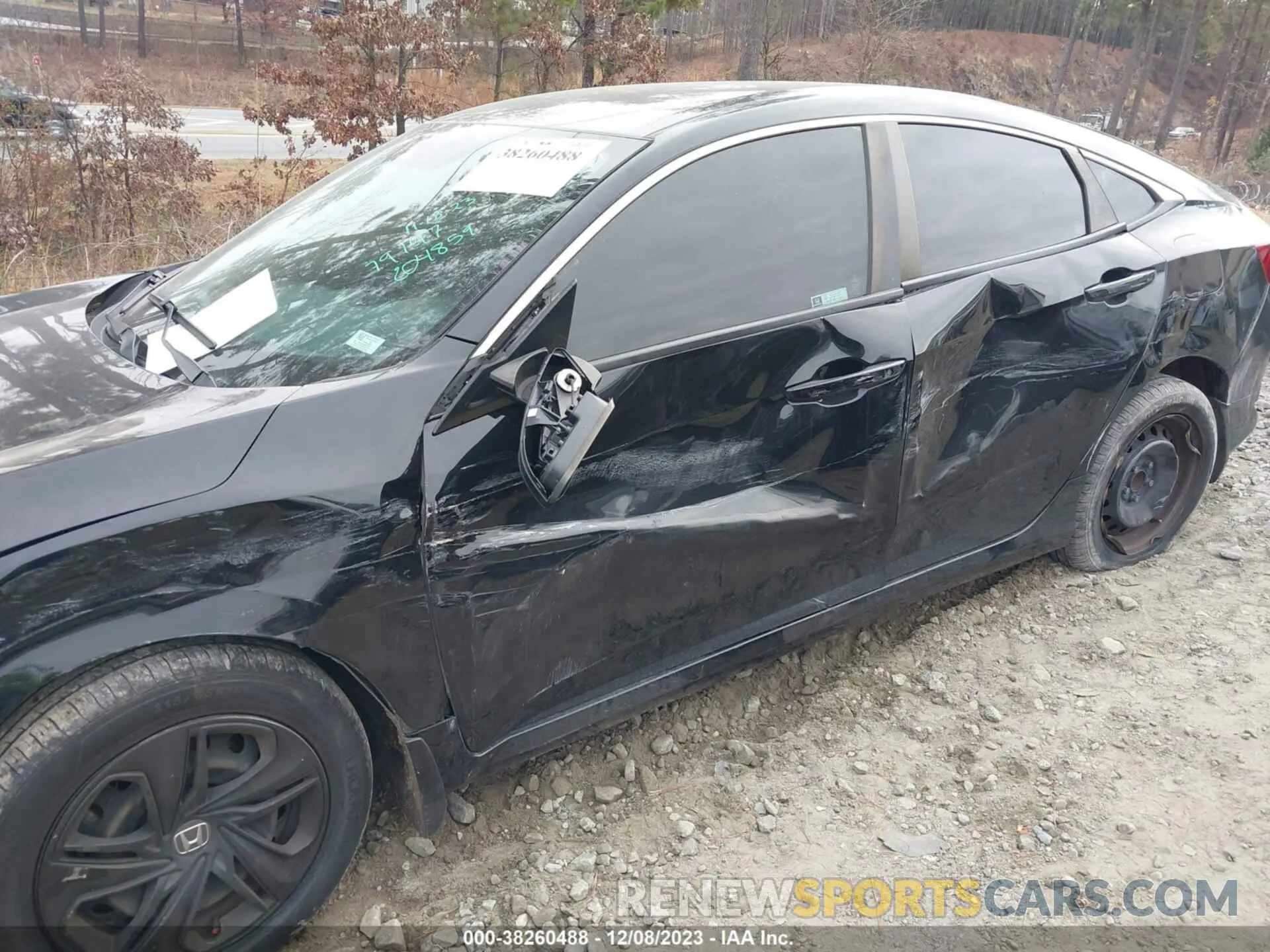 6 Photograph of a damaged car 2HGFC2F66KH579147 HONDA CIVIC 2019