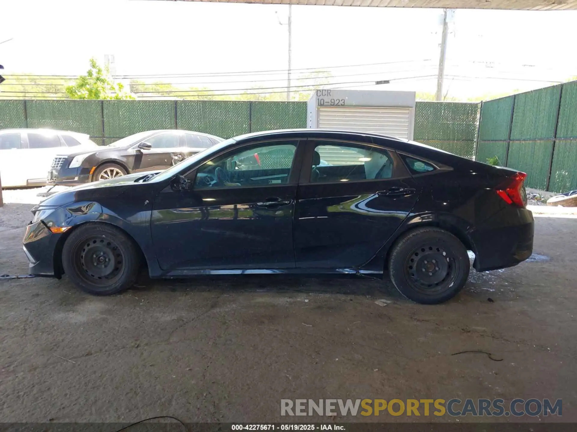 14 Photograph of a damaged car 2HGFC2F66KH582629 HONDA CIVIC 2019