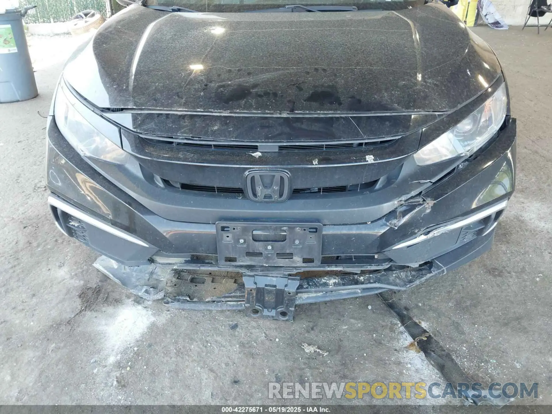 6 Photograph of a damaged car 2HGFC2F66KH582629 HONDA CIVIC 2019