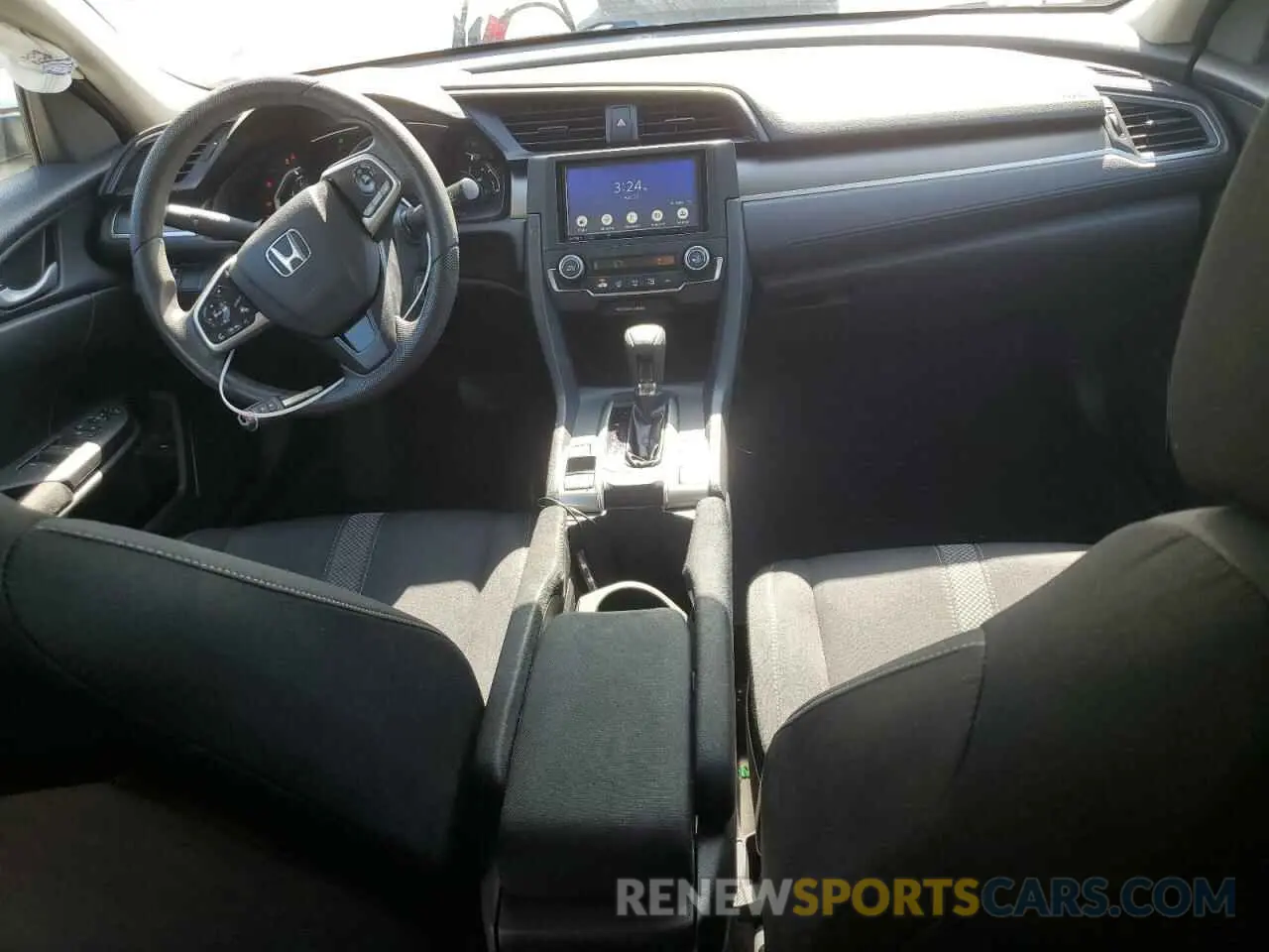 8 Photograph of a damaged car 2HGFC2F66KH585479 HONDA CIVIC 2019