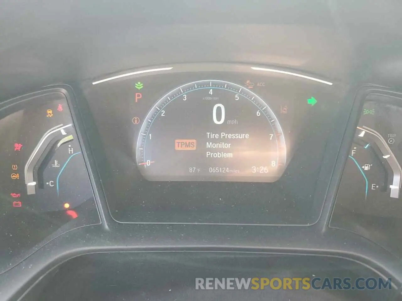 9 Photograph of a damaged car 2HGFC2F66KH585479 HONDA CIVIC 2019