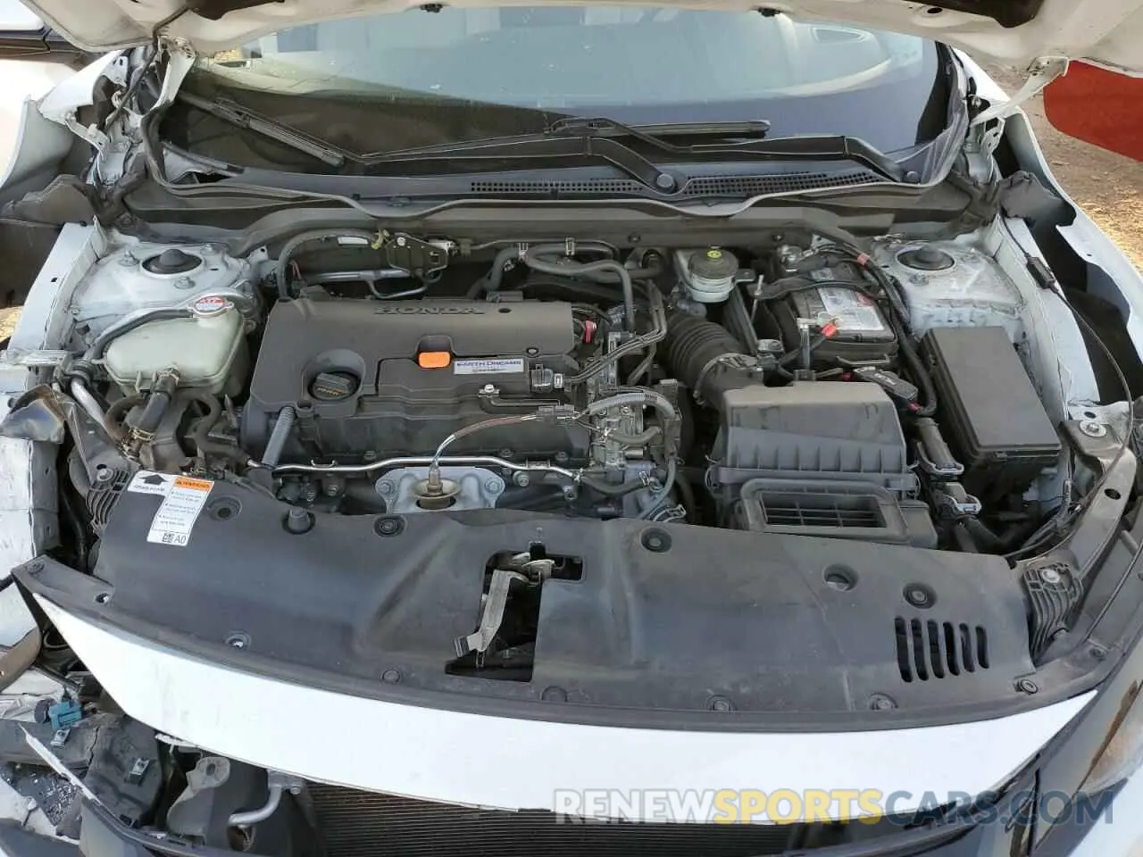 11 Photograph of a damaged car 2HGFC2F67KH525842 HONDA CIVIC 2019
