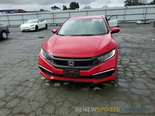 11 Photograph of a damaged car 2HGFC2F67KH544701 HONDA CIVIC 2019
