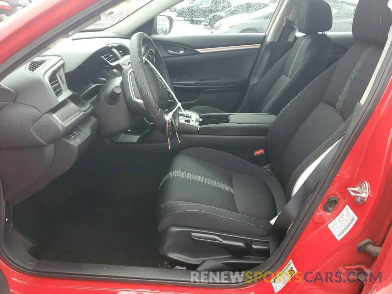 7 Photograph of a damaged car 2HGFC2F67KH544701 HONDA CIVIC 2019