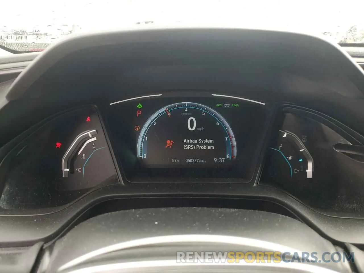 9 Photograph of a damaged car 2HGFC2F67KH544701 HONDA CIVIC 2019