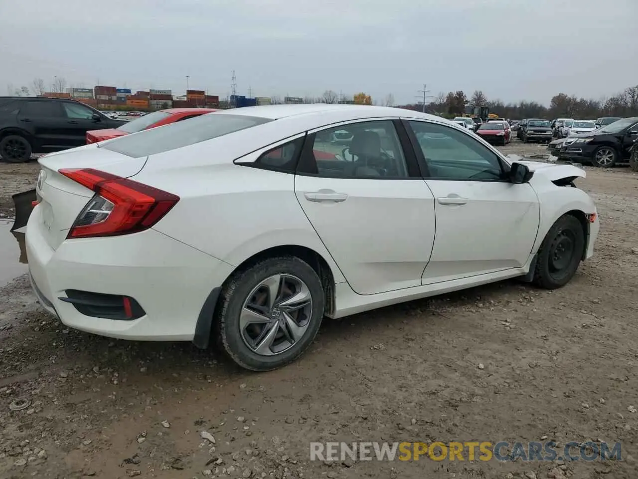 3 Photograph of a damaged car 2HGFC2F67KH545606 HONDA CIVIC 2019