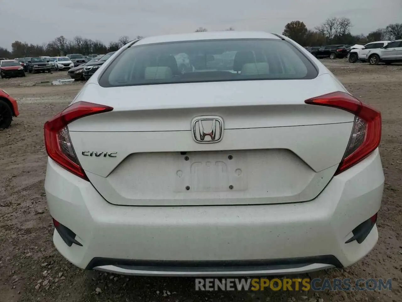 6 Photograph of a damaged car 2HGFC2F67KH545606 HONDA CIVIC 2019