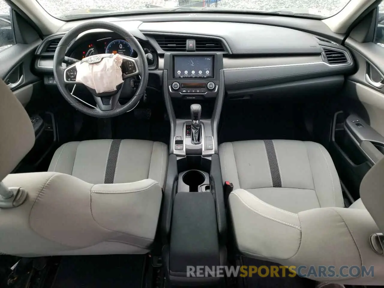 8 Photograph of a damaged car 2HGFC2F67KH546142 HONDA CIVIC 2019
