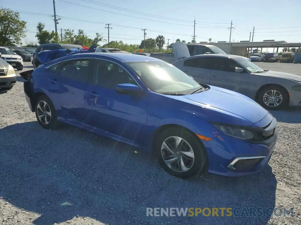 4 Photograph of a damaged car 2HGFC2F67KH547792 HONDA CIVIC 2019