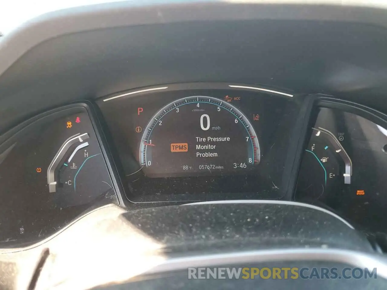 9 Photograph of a damaged car 2HGFC2F67KH547792 HONDA CIVIC 2019