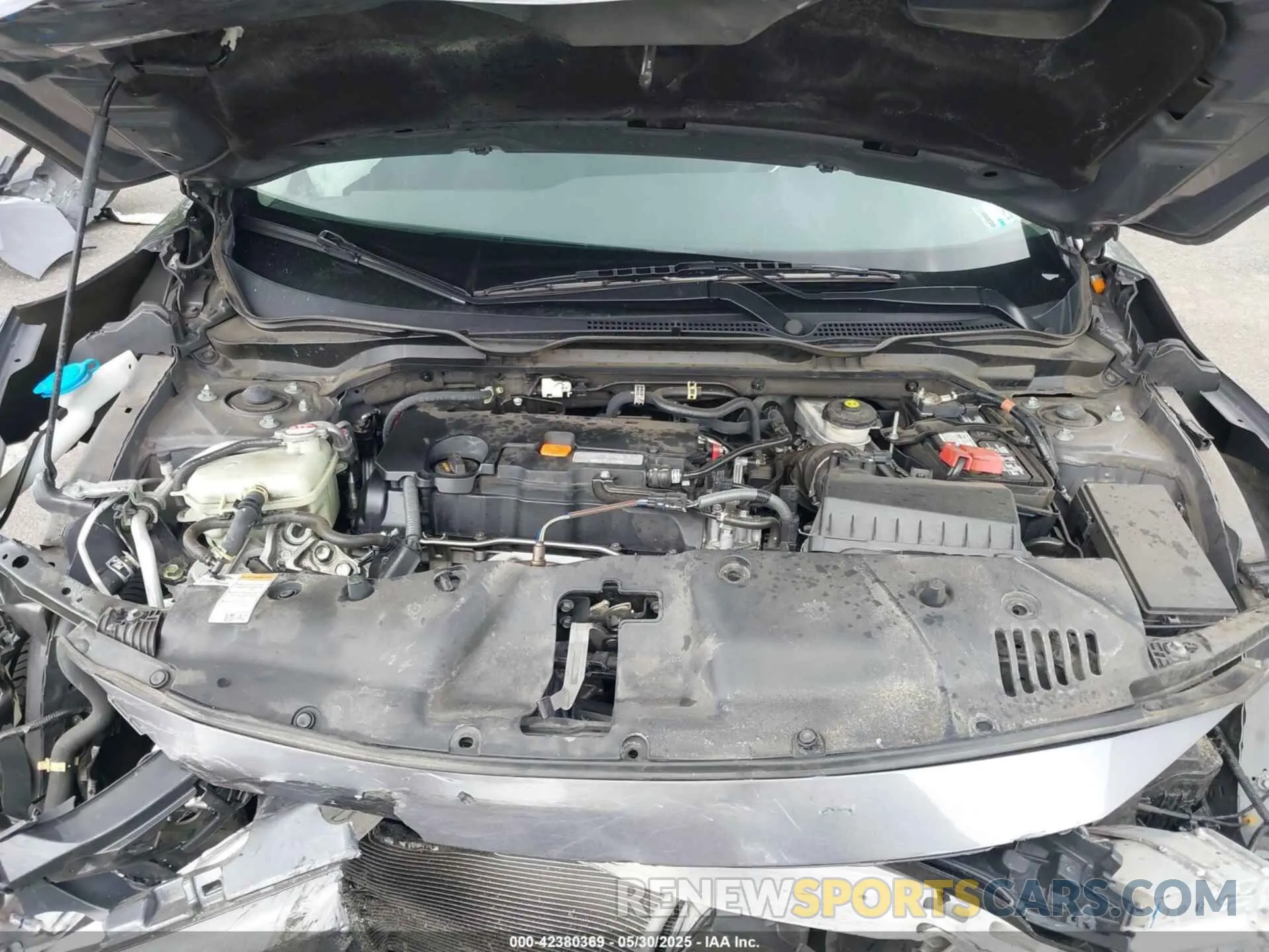 10 Photograph of a damaged car 2HGFC2F67KH551440 HONDA CIVIC 2019