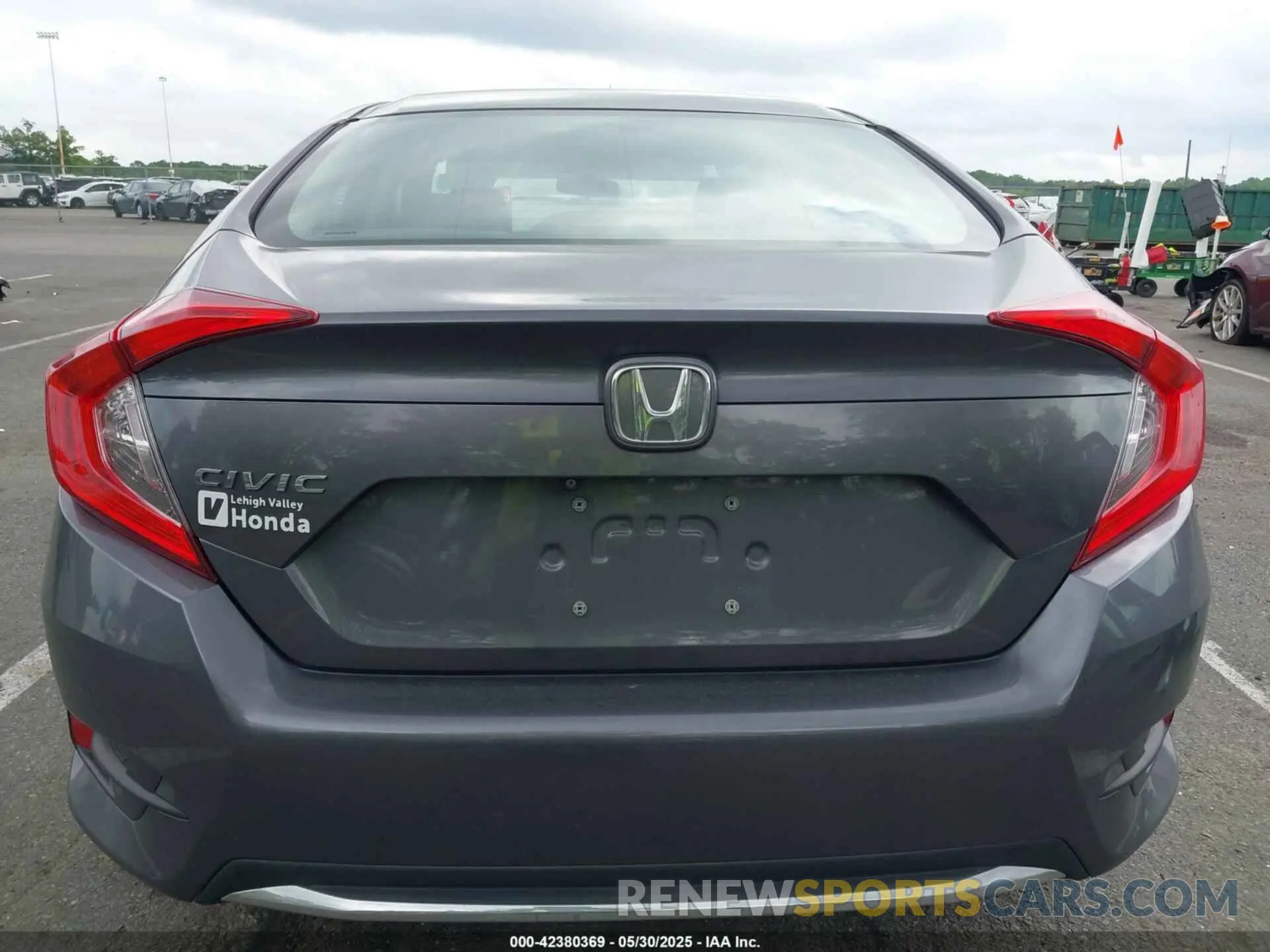 16 Photograph of a damaged car 2HGFC2F67KH551440 HONDA CIVIC 2019