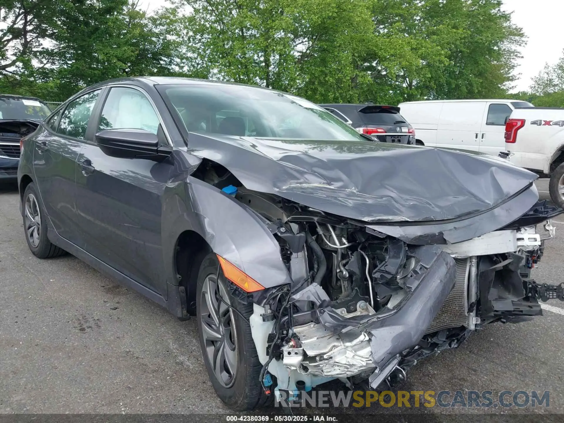 17 Photograph of a damaged car 2HGFC2F67KH551440 HONDA CIVIC 2019