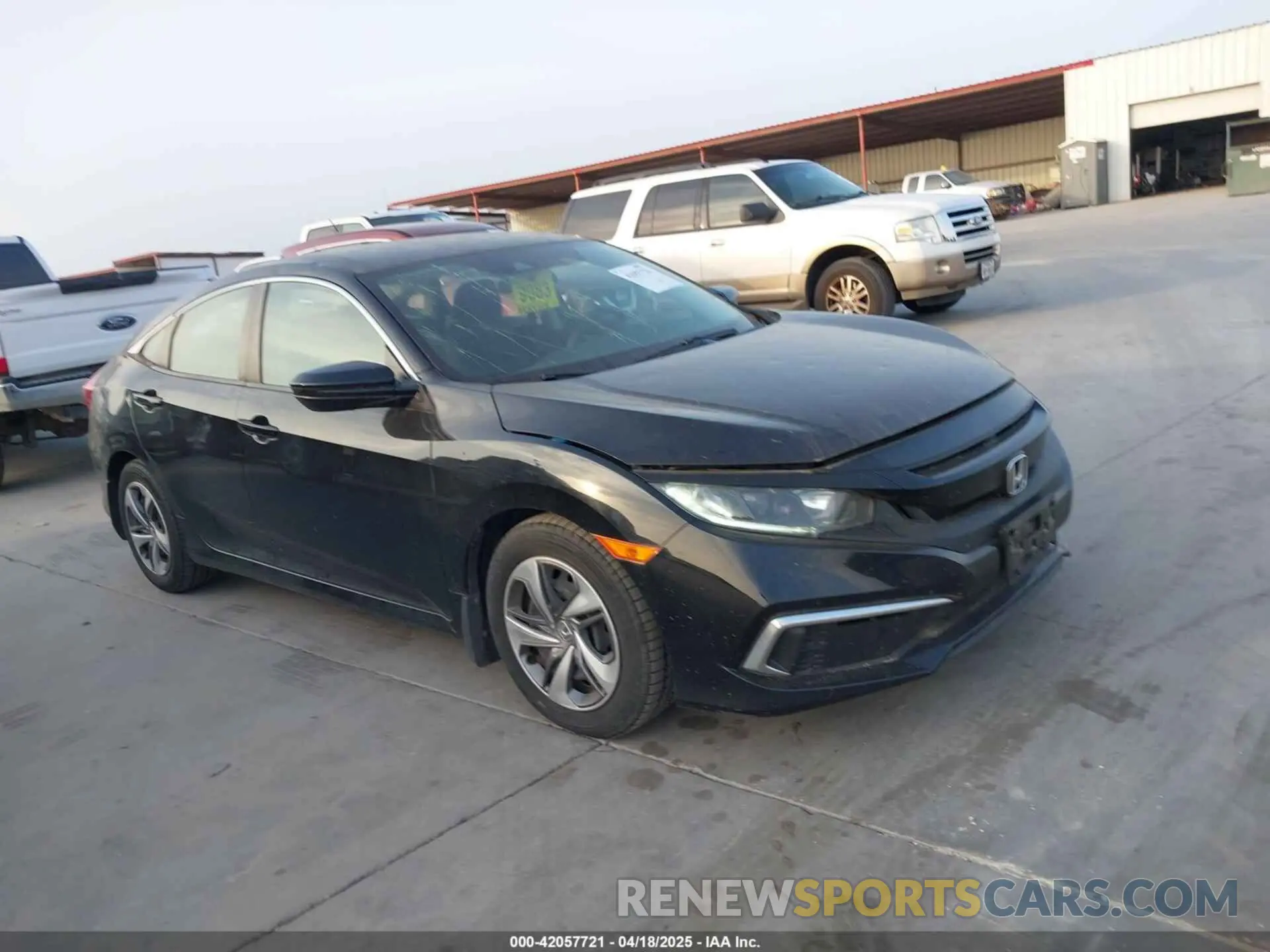 13 Photograph of a damaged car 2HGFC2F67KH552880 HONDA CIVIC 2019