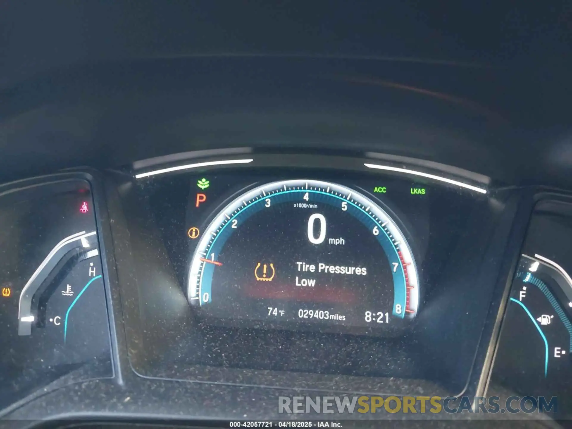 7 Photograph of a damaged car 2HGFC2F67KH552880 HONDA CIVIC 2019