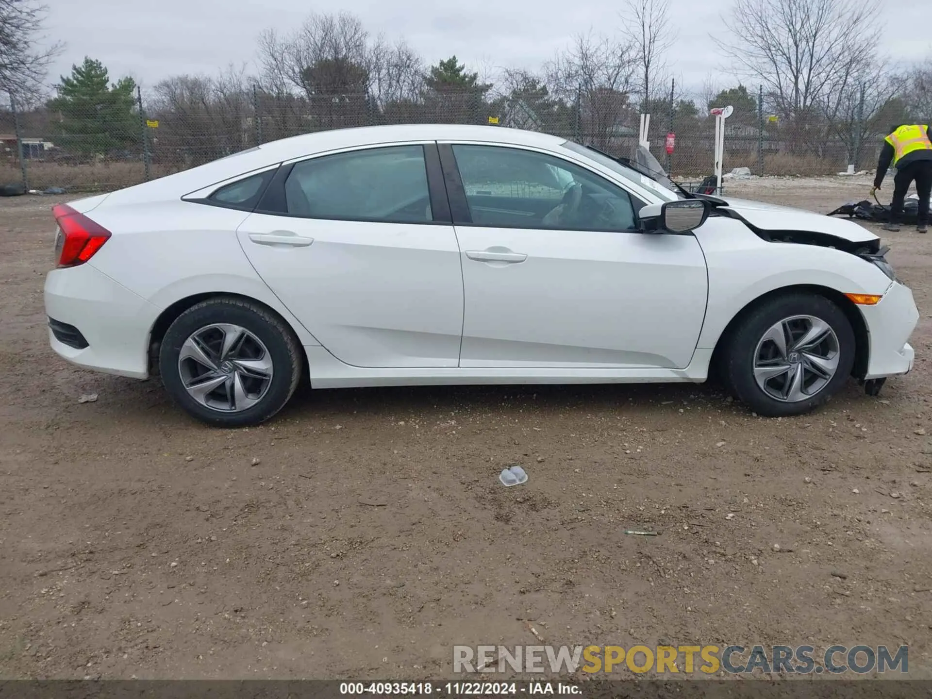13 Photograph of a damaged car 2HGFC2F67KH558761 HONDA CIVIC 2019