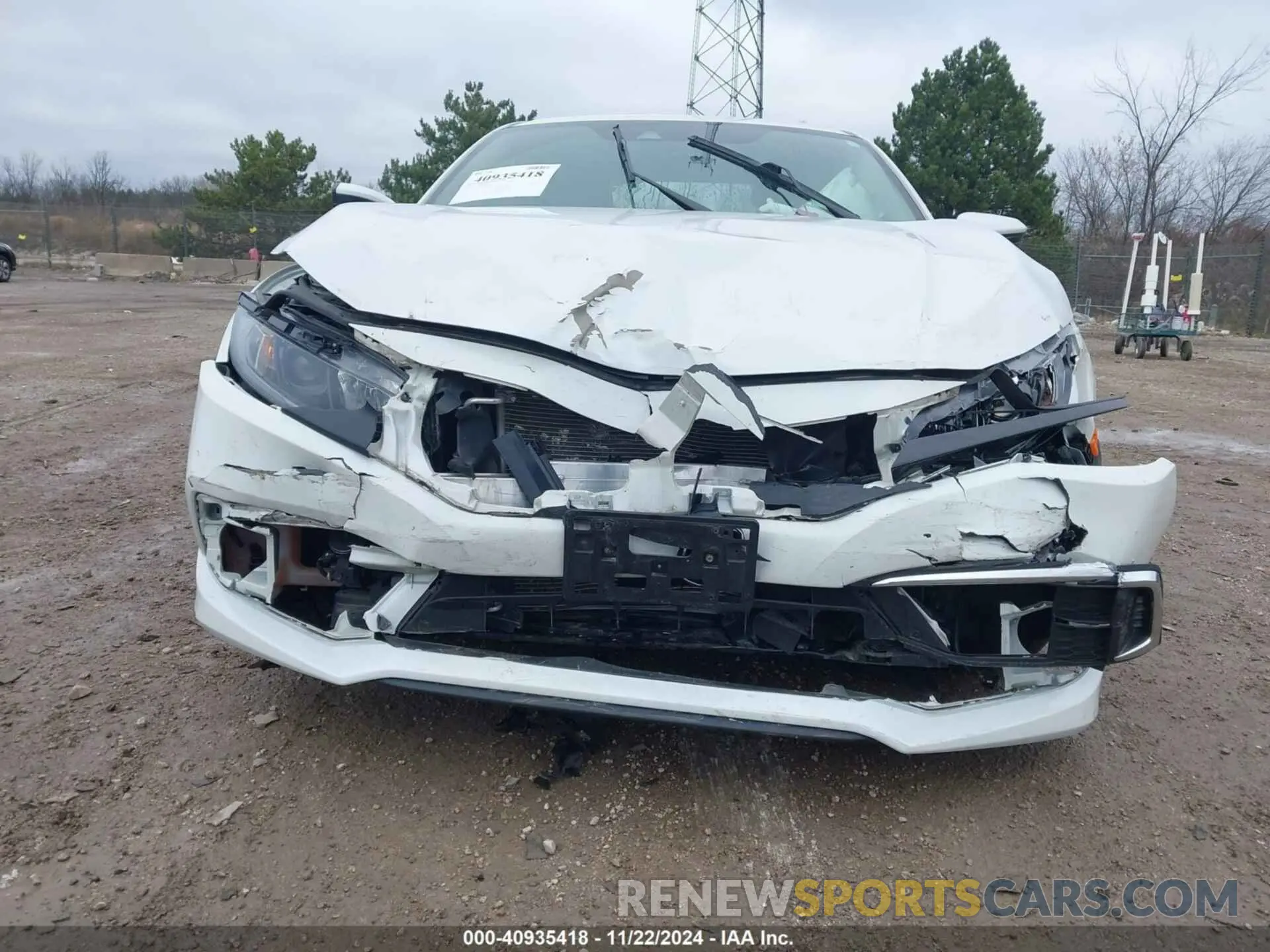 6 Photograph of a damaged car 2HGFC2F67KH558761 HONDA CIVIC 2019