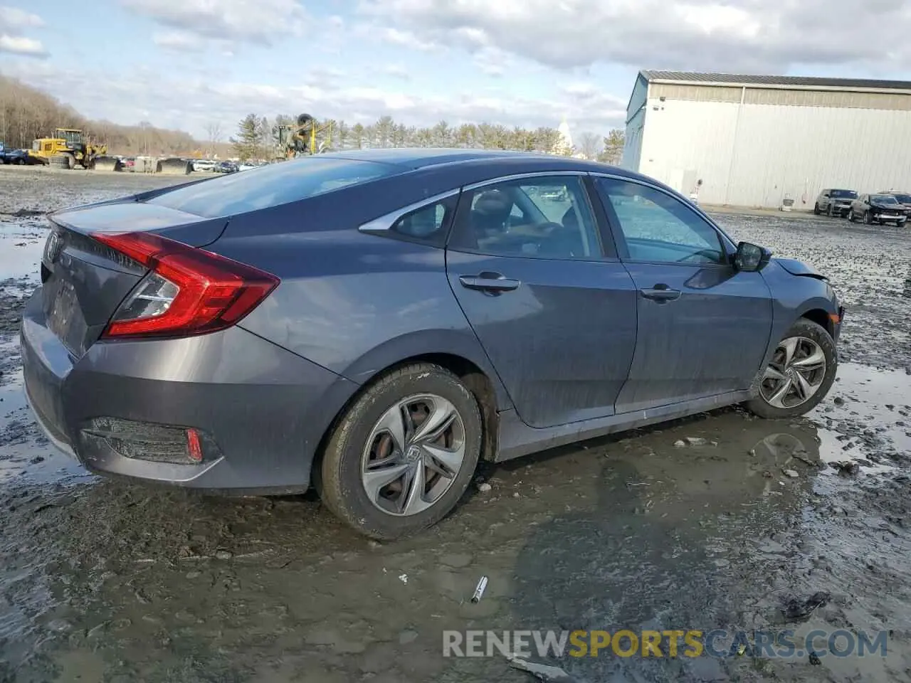 3 Photograph of a damaged car 2HGFC2F67KH574085 HONDA CIVIC 2019