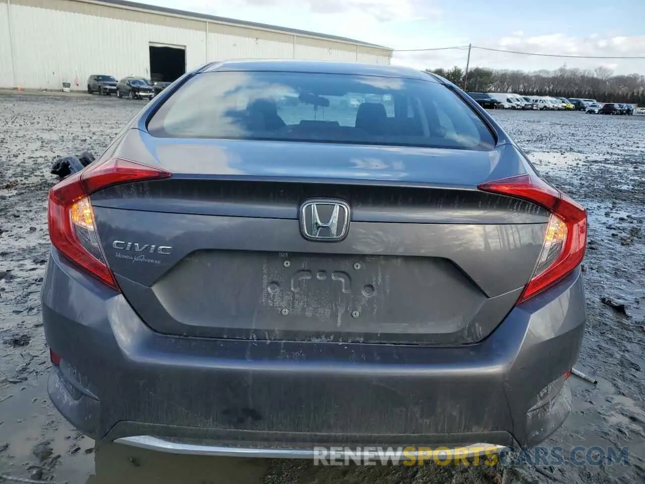 6 Photograph of a damaged car 2HGFC2F67KH574085 HONDA CIVIC 2019
