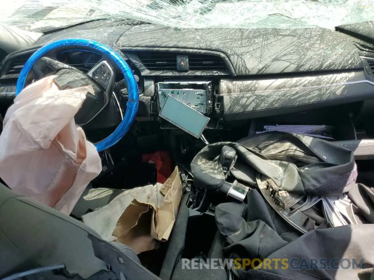 8 Photograph of a damaged car 2HGFC2F67KH580436 HONDA CIVIC 2019