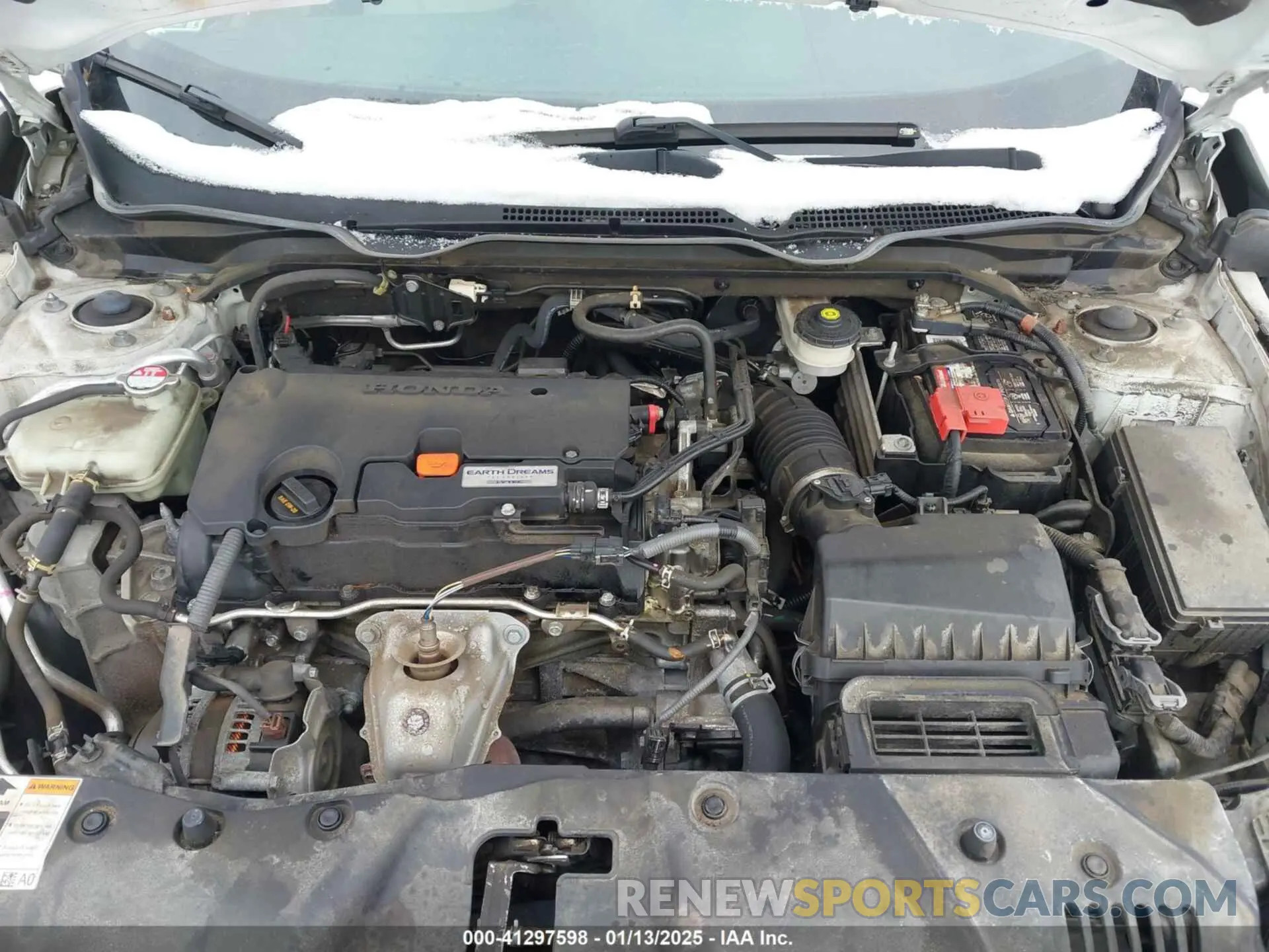 10 Photograph of a damaged car 2HGFC2F67KH581117 HONDA CIVIC 2019